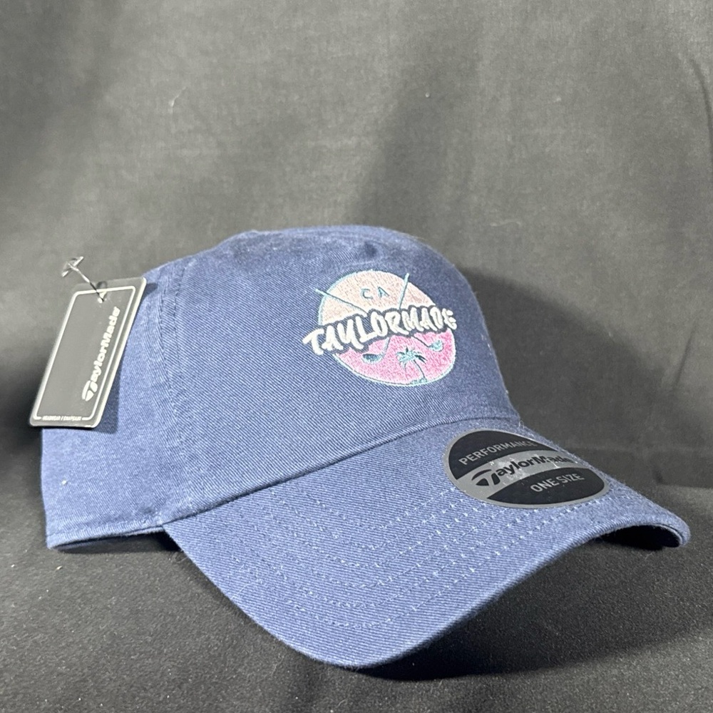 TaylorMade Blue Baseball Hat Classic Style
